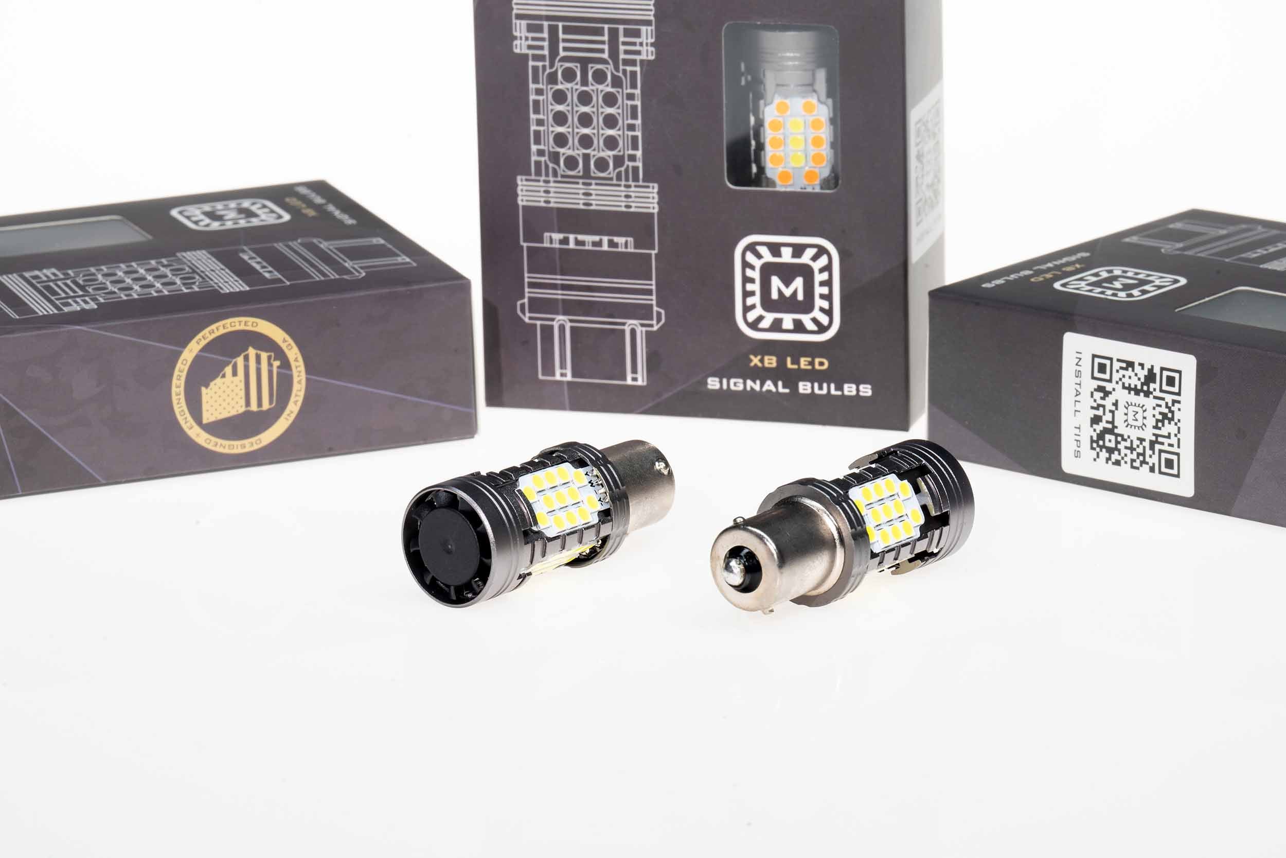 Morimoto XB LED Turn Signal Bulbs (Resistor-Free): 1157