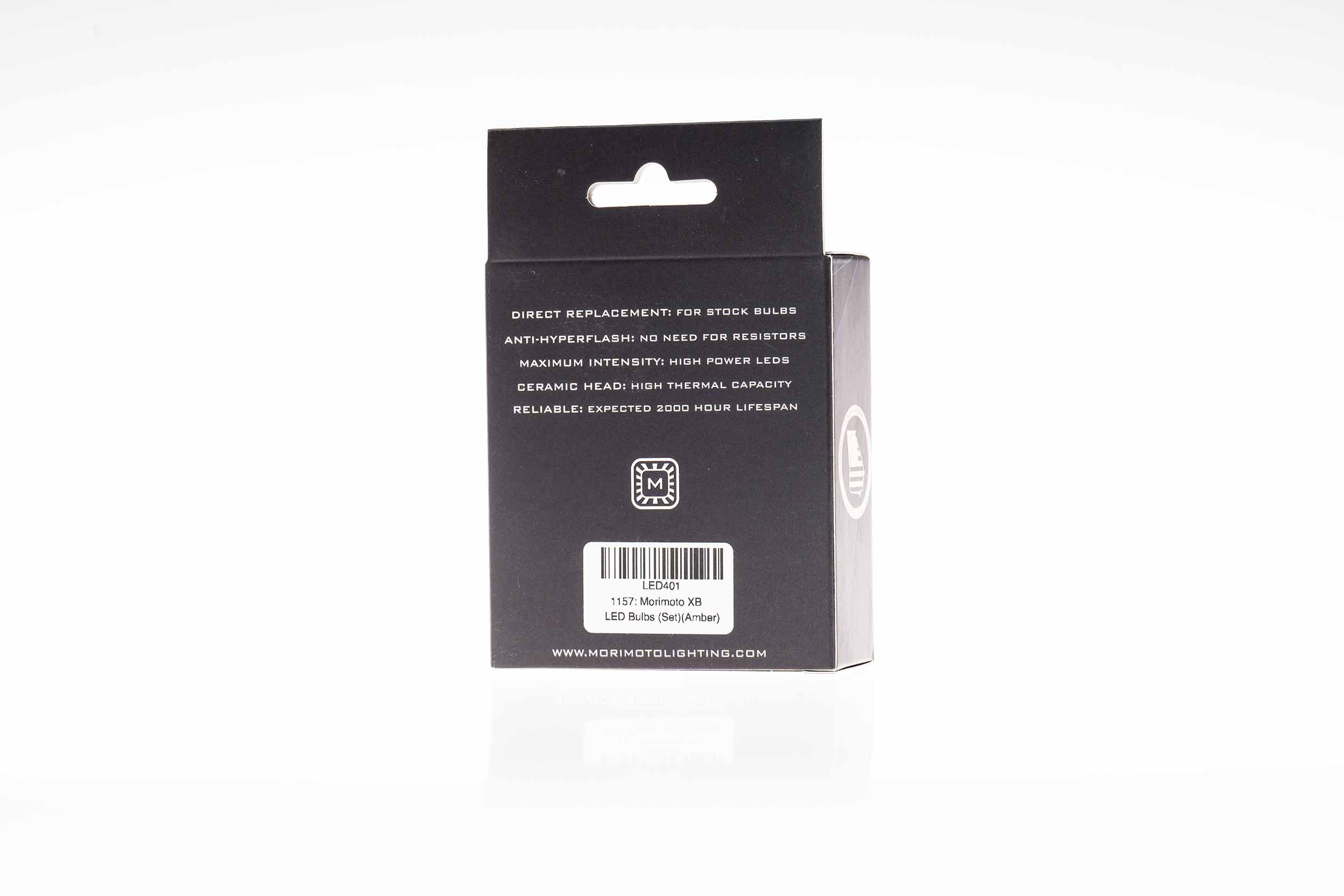 Morimoto XB LED Turn Signal Bulbs (Resistor-Free): 1157