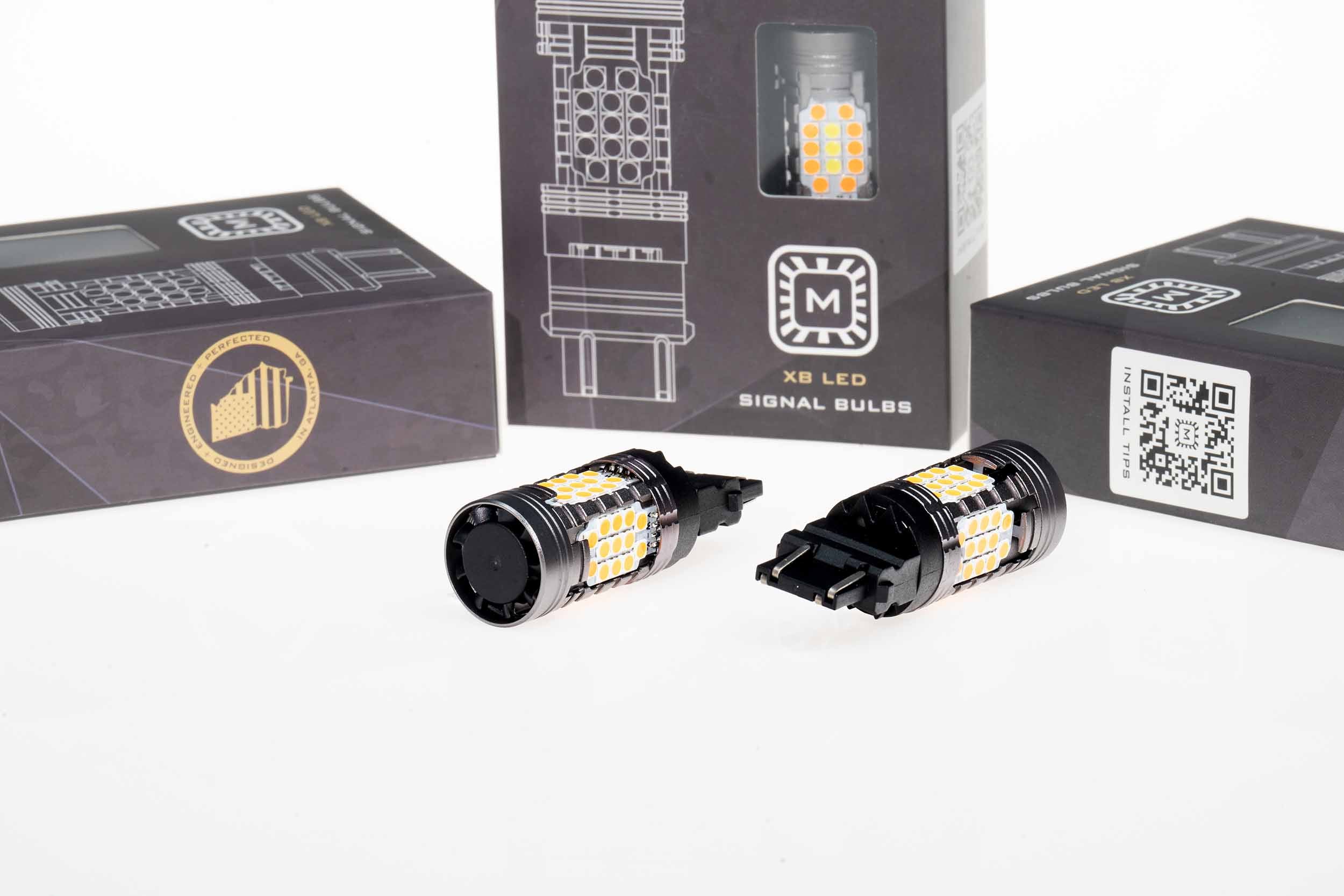 Morimoto XB LED Turn Signal Bulbs (Resistor-Free): 1157