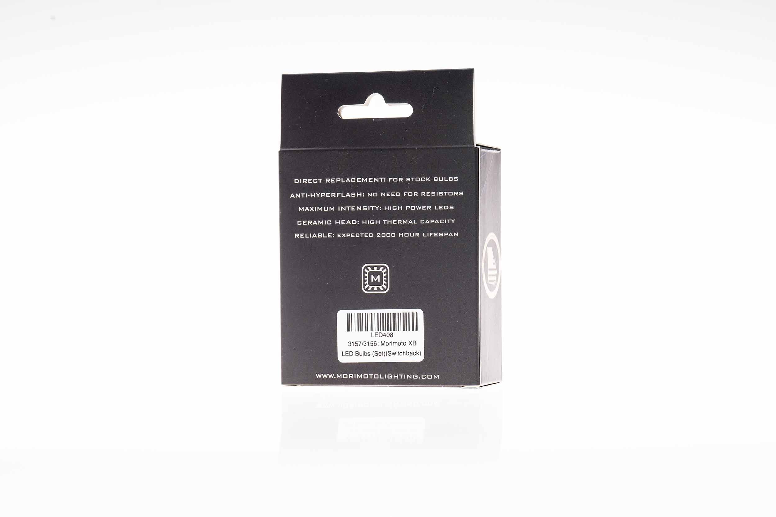 Morimoto XB LED Turn Signal Bulbs (Resistor-Free): 1157