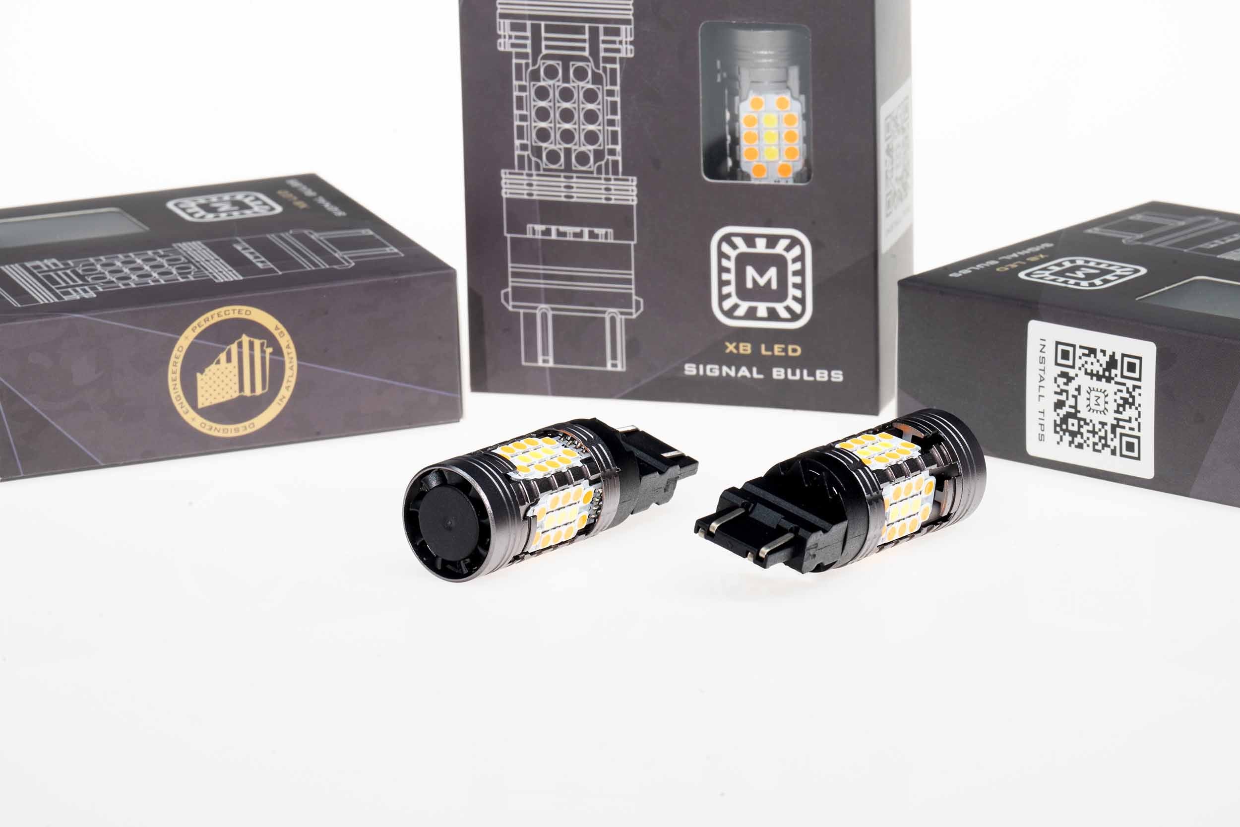 Morimoto XB LED Turn Signal Bulbs (Resistor-Free): 1156
