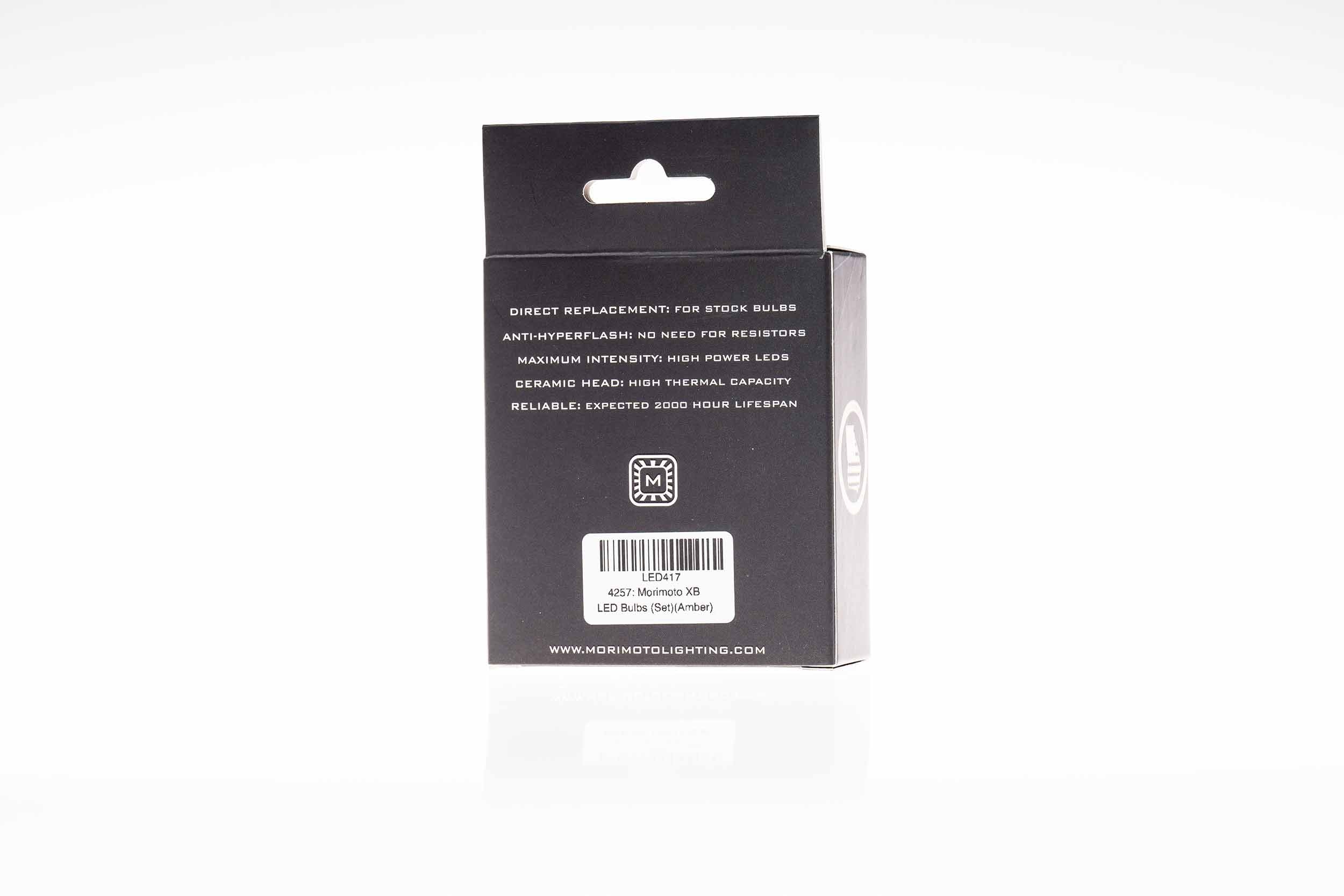 Morimoto XB LED Turn Signal Bulbs (Resistor-Free): 7440/7443
