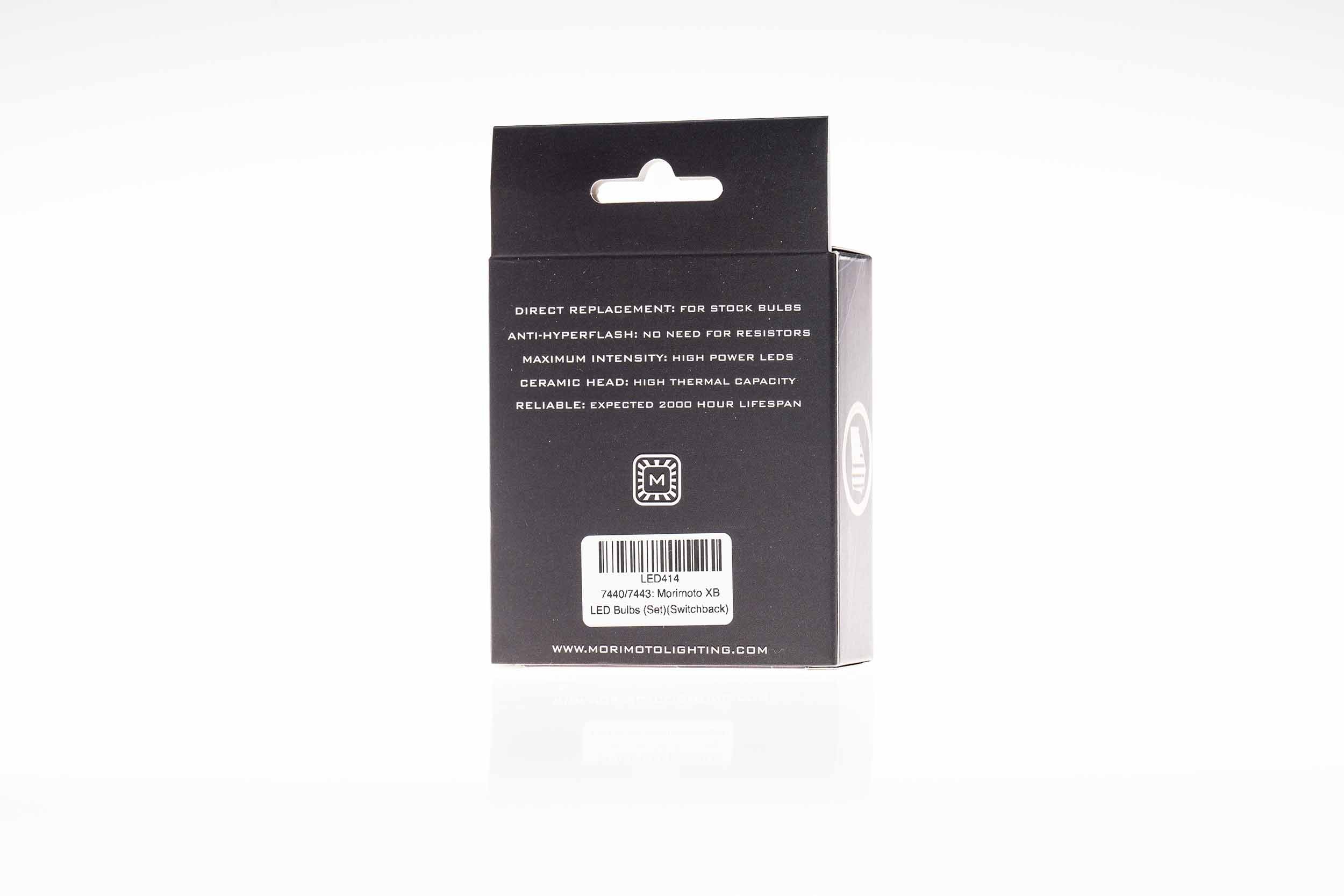 Morimoto XB LED Turn Signal Bulbs (Resistor-Free): 1156