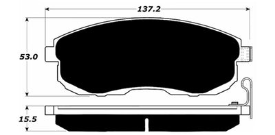 Porterfield Brake Pads for 2004 INFINITI I35