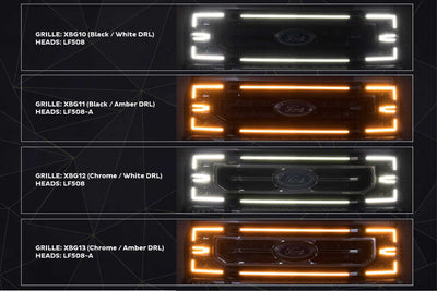 Morimoto Ford Super Duty (20-22) XBG LED DRL Grille