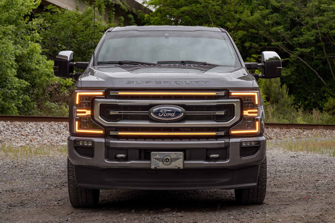 Morimoto Ford Super Duty Platinum (20-22) XBG LED DRL Grille Inserts