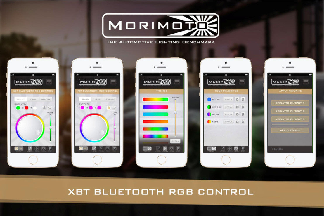 Morimoto Rock Light Kit: Color Changing RBG (4 PC)
