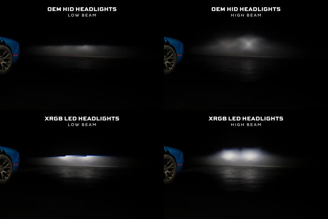 Morimoto Dodge Challenger (15-23) XRGB LED Headlights