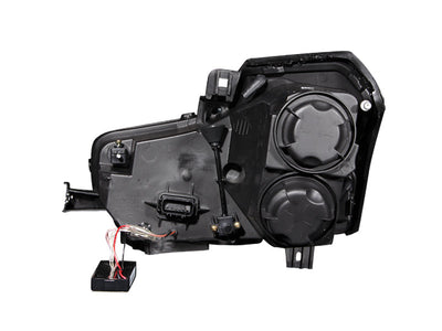 Anzo 2003-2007 Cadillac Cts Projector Headlights w/ Halo Black