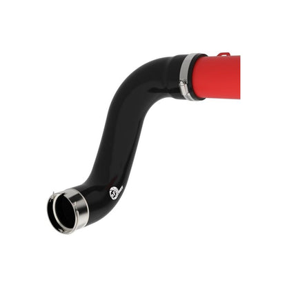 aFe 22-24 Ford Bronco Raptor BladeRunner Aluminum Hot and Cold Charge Pipe Kit Red