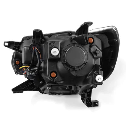 AlphaRex 12-15 Toyota Tacoma PRO-Series Halogen Projector Headlights Black