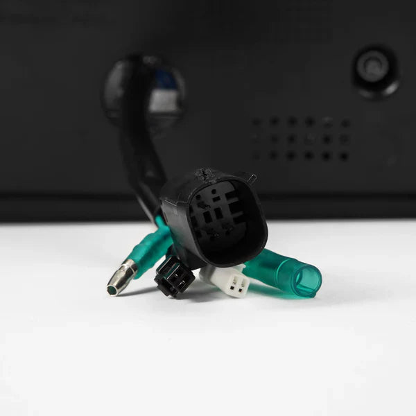 AlphaRex 12-21 Tesla Model S LUXX-Series LED Tail Lights Alpha-Black (With Black Trunk Center Piece Replacement)