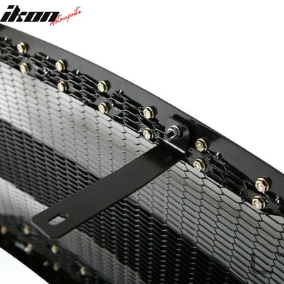 Fits 15-22 Ford F-150 Black Front Bumper Mesh Grille Guards