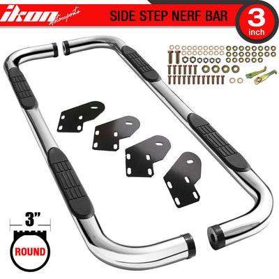 1999-2016 Ford F250 F350 F450 Cab Pickup 3in Steel Side Steps
