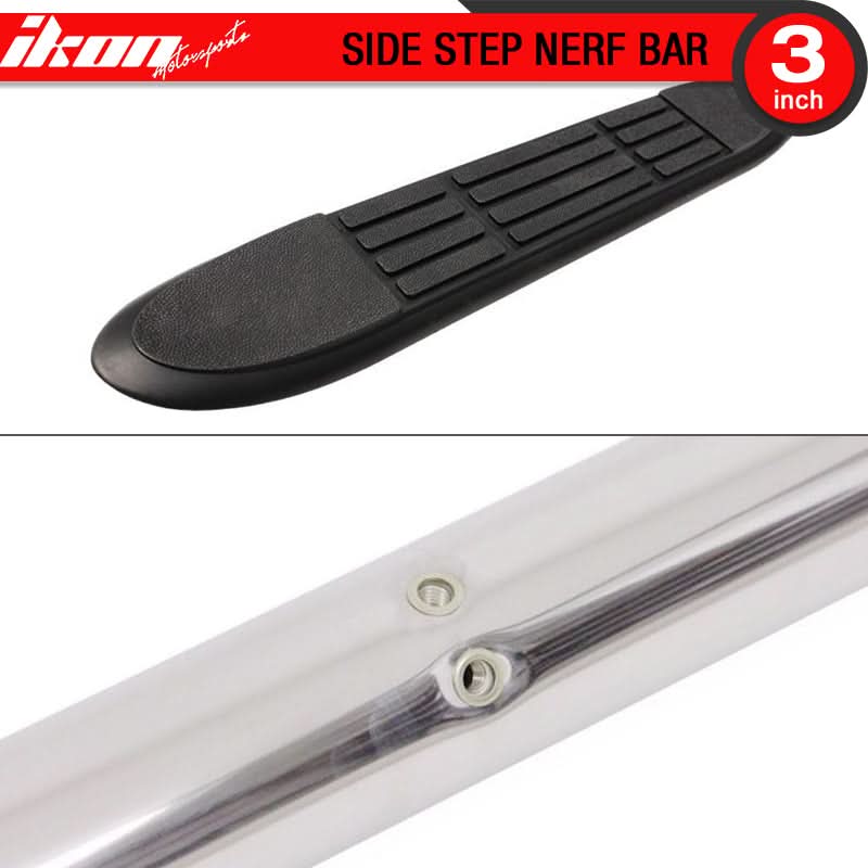 1999-2016 Ford F250 F350 F450 Cab Pickup 3in Steel Side Steps