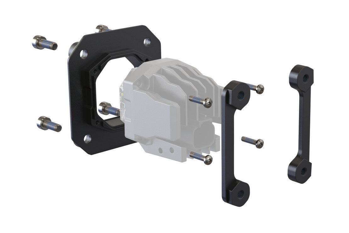 Morimoto Flush Mounting Kit: 1Banger LED Pods