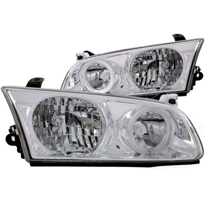 Anzo 2000-2001 Toyota Camry Crystal Headlights w/ Halo Chrome
