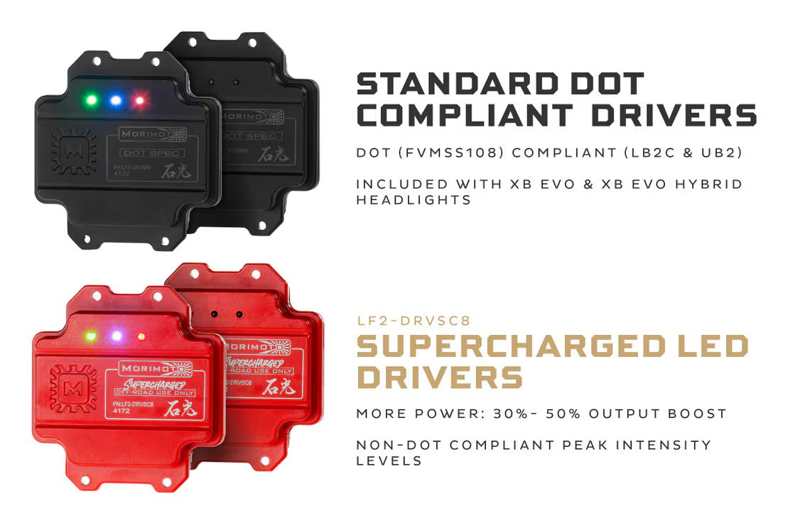 Morimoto Supercharged Drivers: 14-24 4Runner XB Evo/XB Evo Hybrid