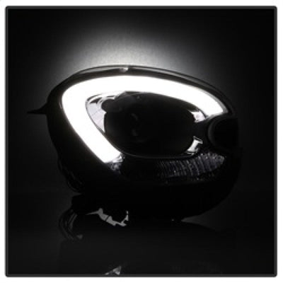 Spyder Mini Cooper Countryman 11-15 Headlights - Halogen Model Only - Black PRO-YD-MCO11-DRL-BK 5083449