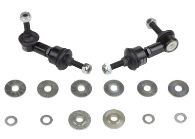 Whiteline Sway Bar Link Kit Heavy Duty Adj Steel Ball Nissan 240SX 1989-1998