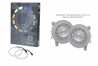 Morimoto Super7 RGBW Halo System: Jeep JL/JT