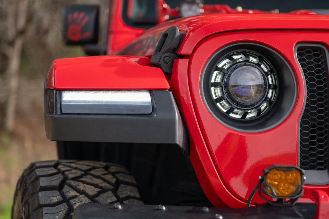 Morimoto Super7 RGBW Halo System: Jeep JL/JT