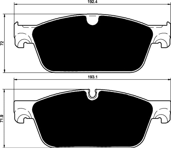 Porterfield Brake Pads for 2015 MERCEDES-BENZ ML63 AMG ARMORED