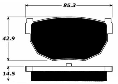 Porterfield Brake Pads for 1993 NISSAN 240SX w/ABS