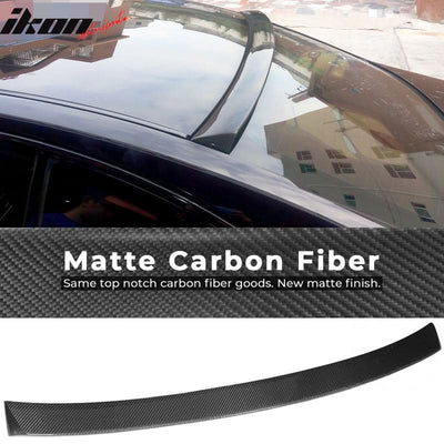 2014-2023 Infiniti Q50 V37 ST Style Rear Roof Spoiler Carbon Fiber FRP
