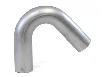 HPS Performance Products HPS 2-1/2" OD 135 Degree Bend 6061 Aluminum Elbow Pipe Tubing 16 Gauge w/ 4" CLR