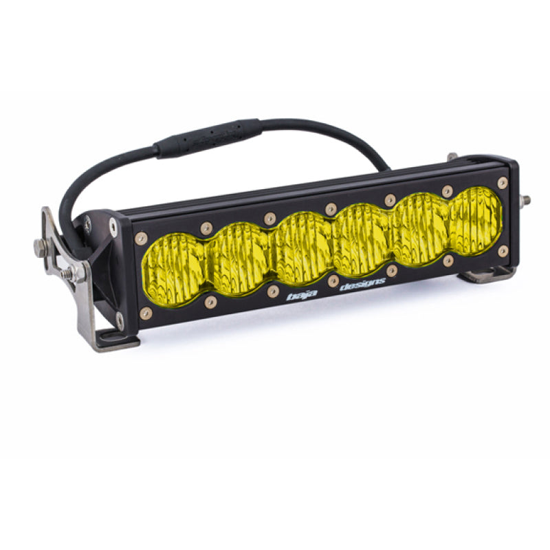 Baja Designs OnX6+ Straight LED Light Bar - 10 inch - Amber