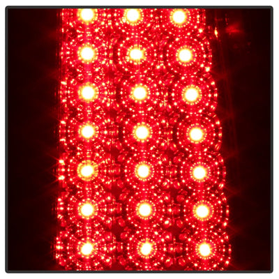 xTune Chevy Silverado 1500/2500/3500 03-06 LED Tail Lights Red Clear ALT-ON-CS03-LED-RC