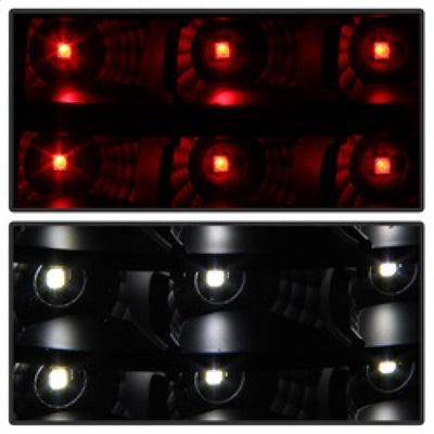 SPYDER xTune 03-06 Chevrolet Silverado 1500 LED Tail Lights - Black Smoke (ALT-JH-CSIL03-LED-BSM) 9037641