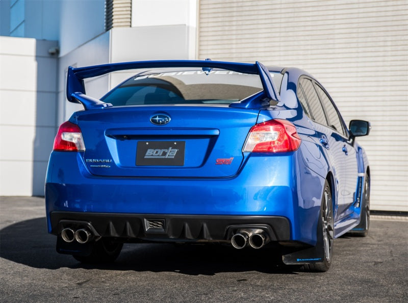 Borla 15-16 Subaru WRX / STI 2.5L S-Type Cat-Back Exhaust Quad Rd RL Tips 140595