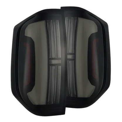 AlphaRex 14-21 Toyota Tundra NOVA-Series Prismatic LED Tail Lights Alpha-Black