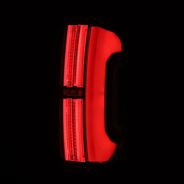 AlphaRex 14-21 Toyota Tundra NOVA-Series Prismatic LED Tail Lights Black