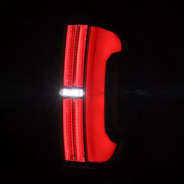 AlphaRex 14-21 Toyota Tundra NOVA-Series Prismatic LED Tail Lights Black