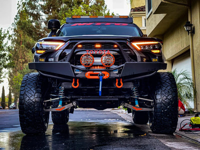 AlphaRex 14-24 Toyota 4Runner MK II NOVA-Series LED Projector Headlights Alpha-Black