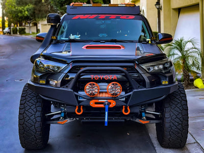 AlphaRex 14-24 Toyota 4Runner MK II NOVA-Series LED Projector Headlights Alpha-Black