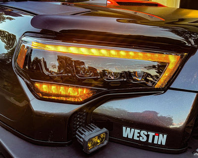 AlphaRex 14-24 Toyota 4Runner MK II NOVA-Series LED Projector Headlights Alpha-Black
