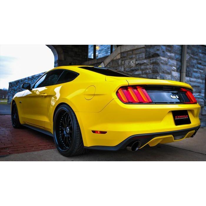 2015-2025 Ford Mustang GT 5.0L V8 - CORSA Res-Delete / 3.0 in Double X-Pipe (14327)