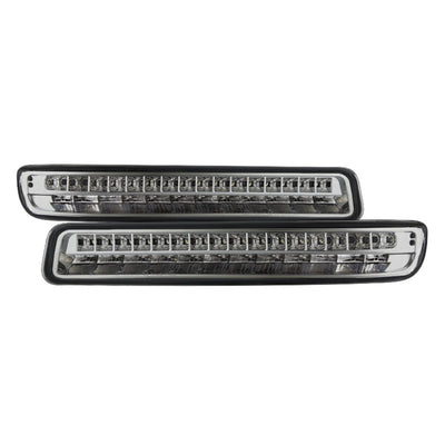 SPYDER xTune 99-06 GMC Sierra (Excl Denali) Full LED Bumper Lights - Chrome (CBL-GSI99-LED-C) 9029318