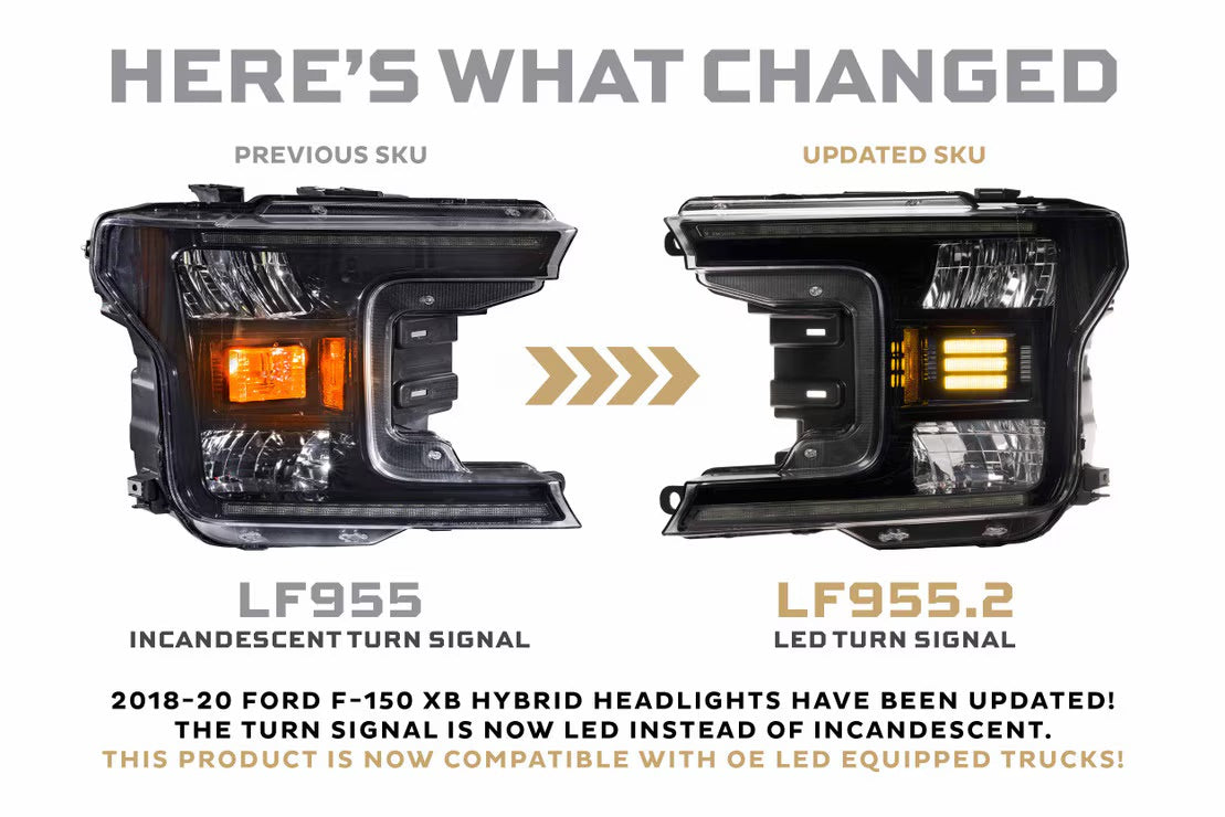 Morimoto Ford F-150 (18-20) XB Hybrid-R LED Headlights
