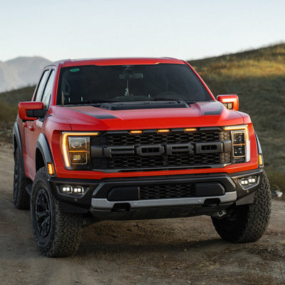 Baja Designs Ford Raptor S2 SAE Dual Fog Pocket Kit - Clear