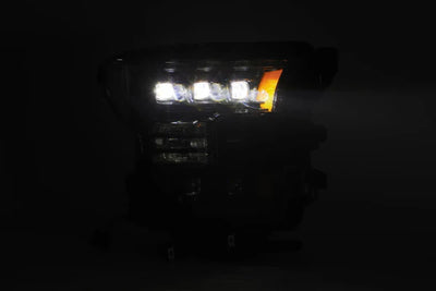 AlphaRex 15-17 Ford F150 / 17-20 F150 Raptor NOVA-Series LED Projector Headlights Chrome
