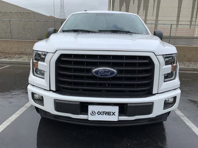 AlphaRex 15-17 Ford F150 PRO-Series Halogen Projector Headlights Chrome