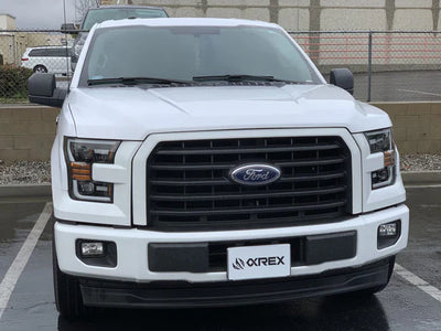 AlphaRex 15-17 Ford F150 PRO-Series Halogen Projector Headlights Chrome
