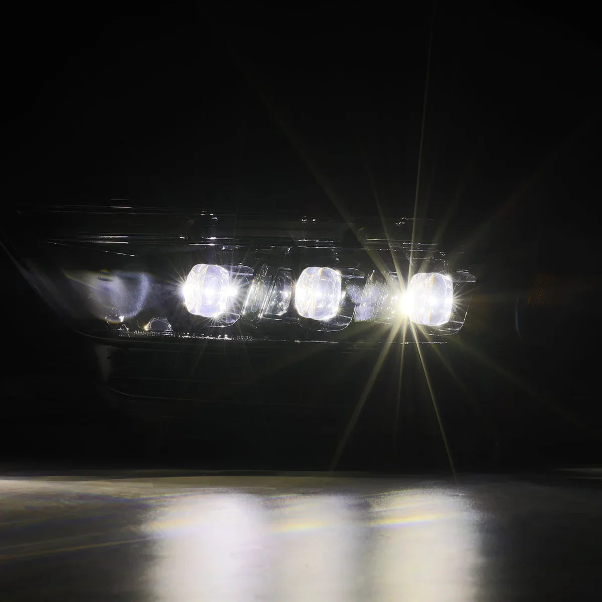 AlphaRex 15-17 Ford Mustang/18-20 Mustang Shelby GT350/GT500 MK II NOVA-Series LED Projector Headlights Black