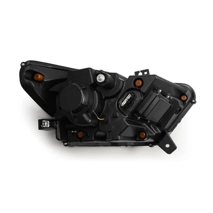 AlphaRex 15-17 Ford Mustang/18-20 Mustang Shelby GT350/GT500 NOVA-Series LED Projector Headlights Alpha-Black