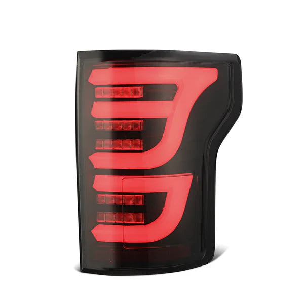 AlphaRex 15-20 Ford F150 LUXX-Series LED Tail Lights Black